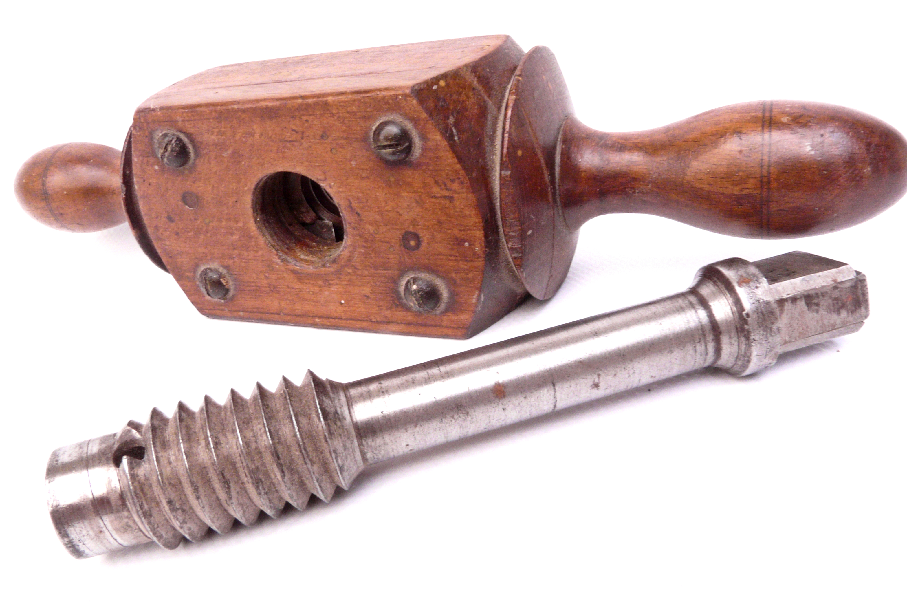 Filière à bois et taraud – Outils Anciens